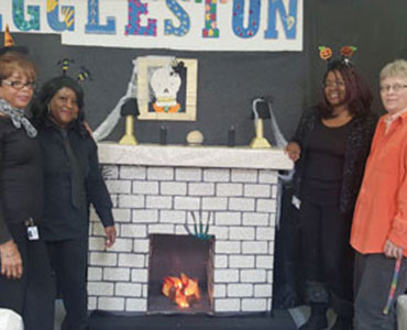 Eggleston Day Support Programs Hold a Halloween Decorating Contest!